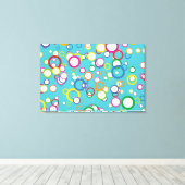 Papier à toile enroulé en cercles concentré (Insitu (Plancher de Bois))