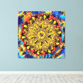 Papier à toile étirée de la thérapie de couleur (Insitu (Plancher de Bois))