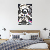 Papier à toile Husky Astronaut (Insitu(Chambre))