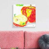 Papier à toile / Pomme par jour (Insitu(Salon))