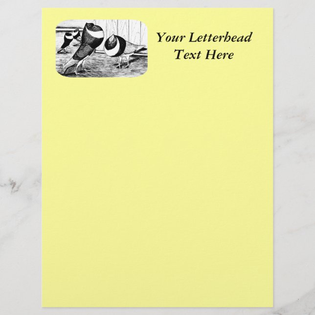 Papier Aachen Band Cropper Pigeons (Devant)