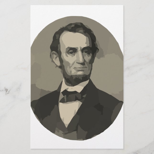 Papier abraham lincoln (Devant)