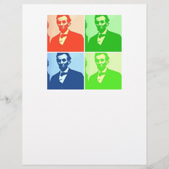 Papier Abraham Lincoln (Devant)