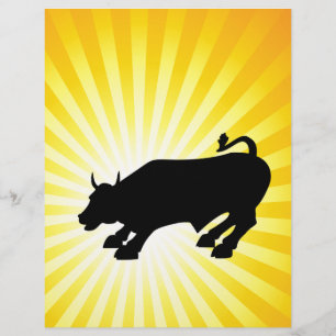 Papier Accuser Black Bull de Wall Street