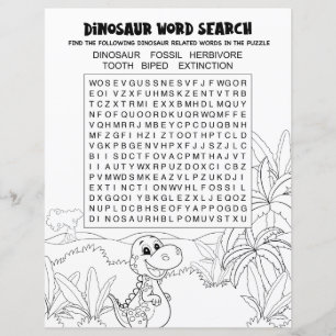 Papier Activité amusante pour enfants Recherche de mots D