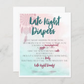 Papier Activité Boho Late Night Diapés (Devant / Derrière)