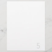 Papier Activités de verrouillage de la pandémie de Bingo  (Dos)