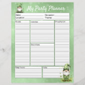 Papier Adorable Green St. Patrick's Day Gnomes (Devant)