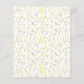 Papier Adorable Mignable Bienvenue Retour À Motifs Scolai (Devant)