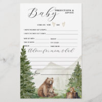 Adventure Attend Genre Neutre Baby shower Jeu