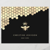 Papier affiche de design Queen Bee (Devant)