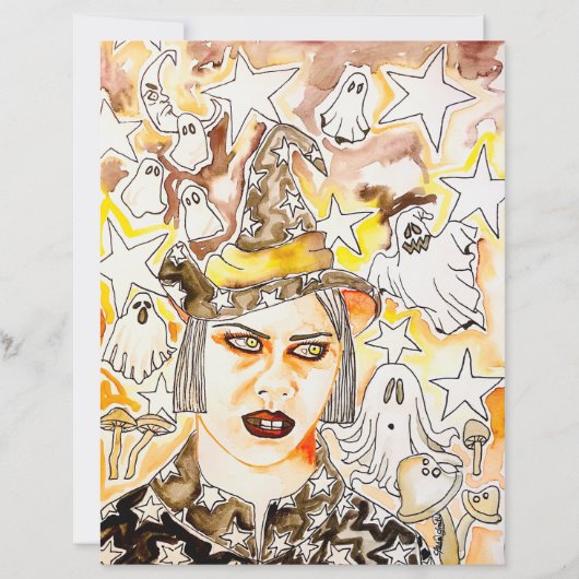 Papier Affiche de sorcière (Devant)
