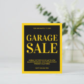 Papier Affiche de vente de garage (Debout devant)