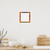 Papier Affiche Motif Africain (Cuisine)