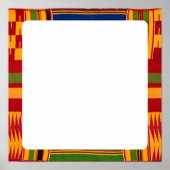 Papier Affiche Motif Africain (Devant)