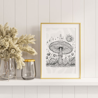 Papier affiche SHROOMY (Matte)