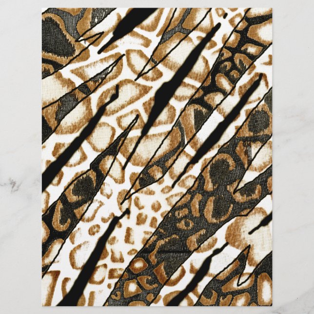 Papier African Bush Camo (AOM Design) (Devant)