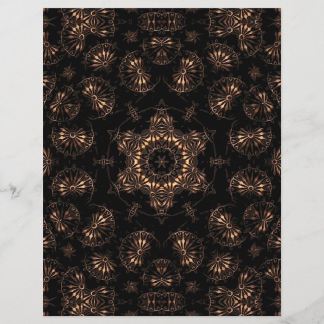 Papier Âge de bronze Mandala (Devant)