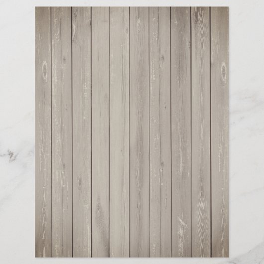 Papier Agritourisme rustique recette en bois organisateur (Dos)