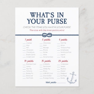 Papier Ahoy C'est un garçon Baby shower nautique Jeu de b