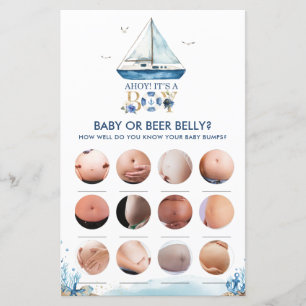 Papier Ahoy Nautique C'est un garçon Ce qui est dans votr