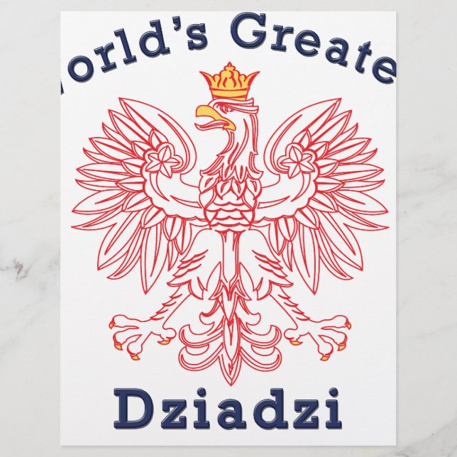 Papier Aigle Dziadzi le plus grand du monde (Devant)