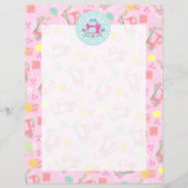 Papier Aimer Machine à coudre rose (Devant)