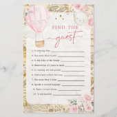 Papier Air Balloon n'est-elle pas géniale trouver l'invit (Devant)