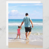 Papier Ajouter votre propre photo et/ou texte (Devant / Derrière)