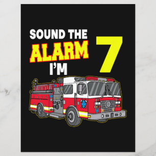 Papier Alarme Son Enfants Im 7 Enfants Pompier Camion Pom