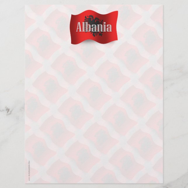 Papier Albanie (Devant)