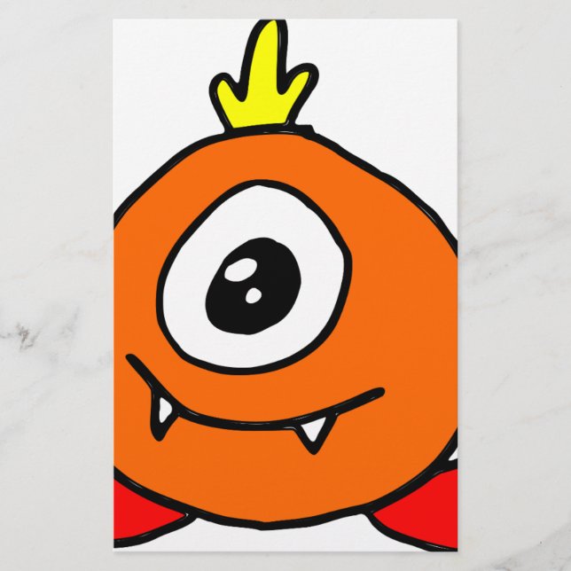 Papier Alien mignon (Devant)