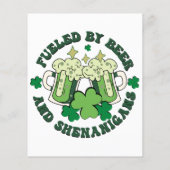 Papier Alimenté Par La Bière Et Les Shenanigans (Dos)