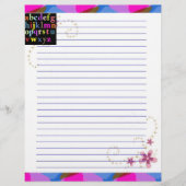 Papier Alphabet (Devant)