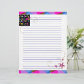 Papier Alphabet (Debout devant)