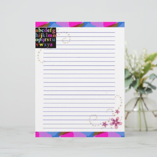 Papier Alphabet (Debout devant)