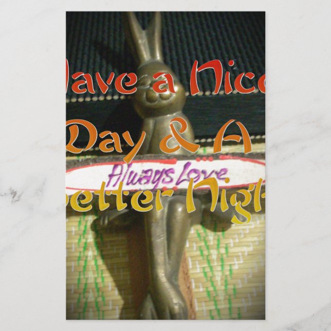 Papier Alwaus Love Hakuna Matata Passez une bonne journée (Devant)