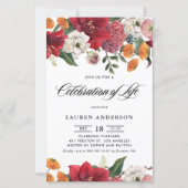 Papier Amaryllis botanique et mamans Célébration de la vi (Devant)