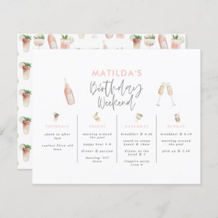 Papier Ambiance budget élégante pour le week-end