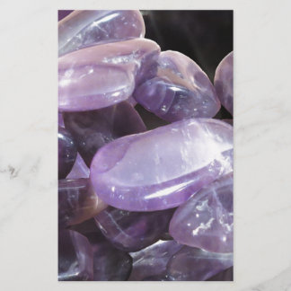 Papier AMÉTHYST pierre angulaire spirituelle violette