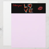 Papier Amour (Devant / Derrière)