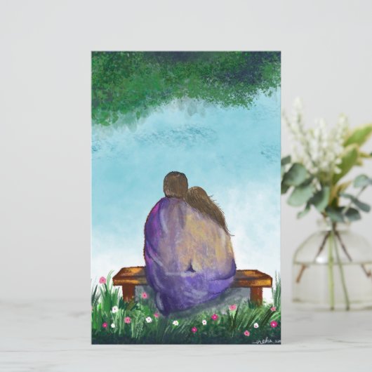 Papier Amour (Debout devant)