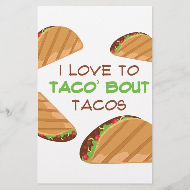 Papier Amour À Taco (Devant)