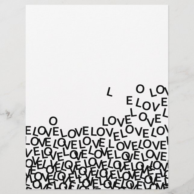Papier amour amour (Devant)