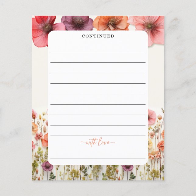 Papier Amour En Fleur Fête des mariées Conseils Pour La M (Dos)