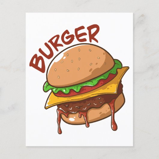 Papier Amoureux de Burger (Devant)