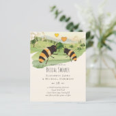 Papier Amoureux de la nature Mariage des abeilles (Debout devant)