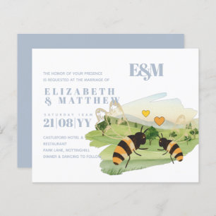 Papier Amoureux de la nature Mariage des abeilles
