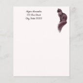 Papier Amoureux de les chats mignon rose Fille Script per (Devant)