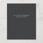 Papier Ampersand Mariage rose-bleu Budget (Dos)